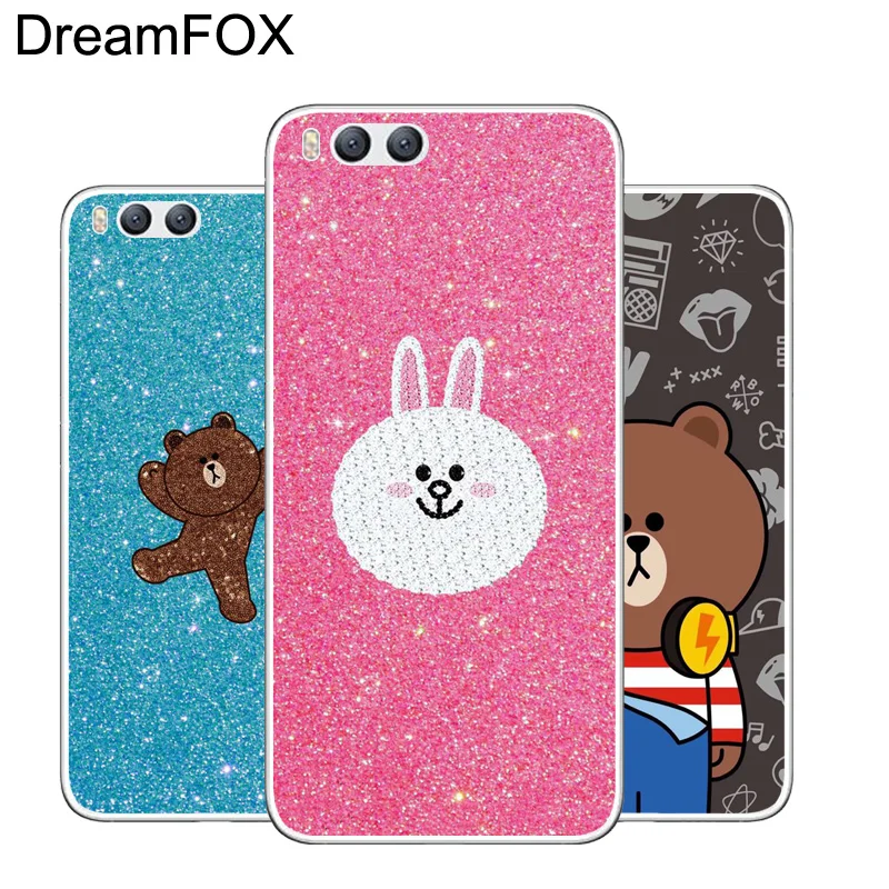 DREAMFOX L515 милый модный мультяшный Мягкий ТПУ силиконовый чехол для Xiaomi Redmi Note 3 4 5 Plus