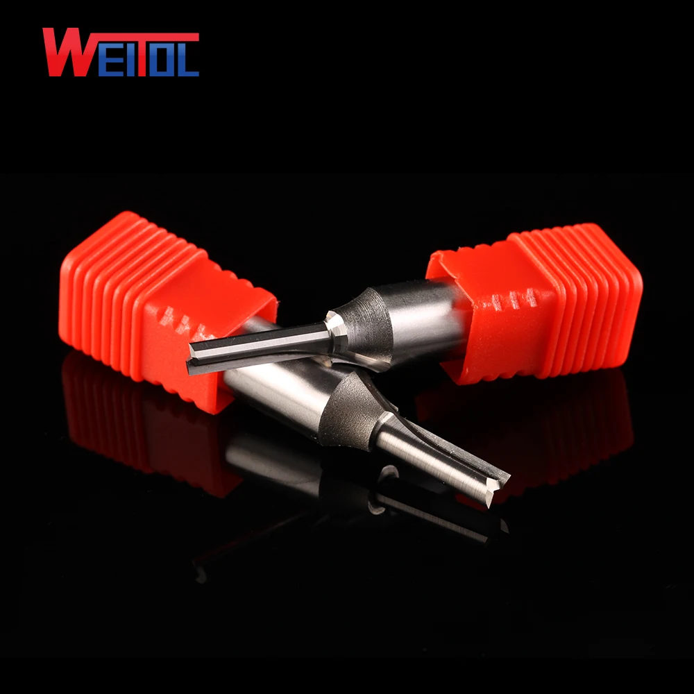 Weitol 1 шт. Вольфрамовая сталь 1/2 дюйма TCT фрезерный станок с прямым хвостовиком