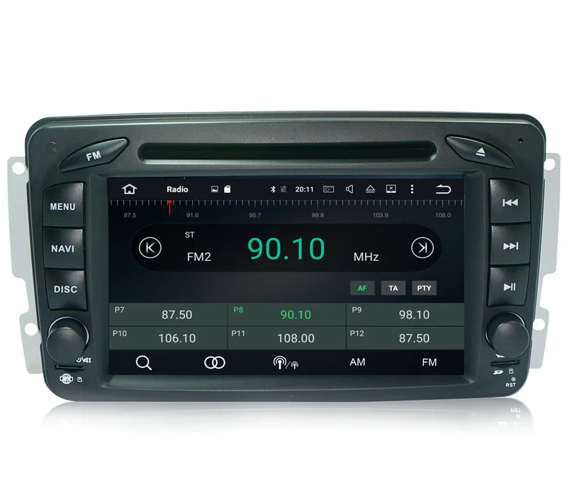 Best Octa(8) Core Android 8.0 Car Dvd Player gps FOR Benz C-CLASS W203(2000-2004)CLK Navi audio multimedia auto stereo RAM 4G ROM 32G 11