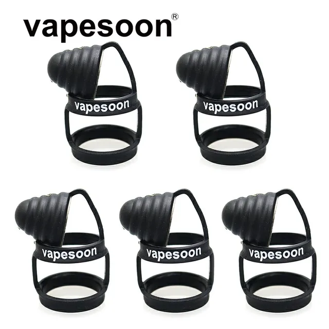 VapeSoon Silicone Rubber Atomizer two vape band Dust Cap for E Cig