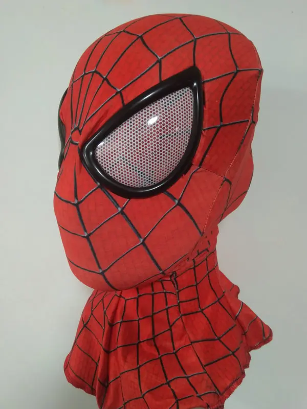 

Cosplay amazing Spider-Man Spider Helmet spiderman homecoming Spider-Man Faceshell With Lenses&Fabric spiderman mask