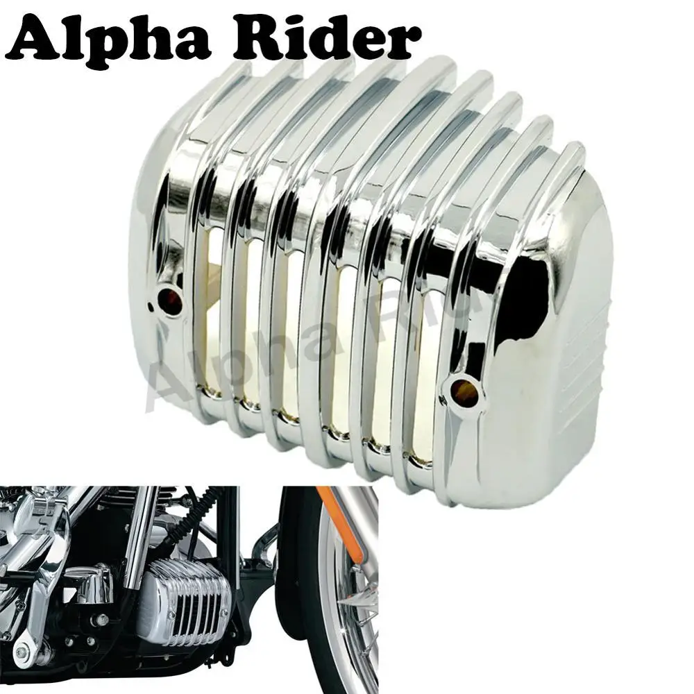 

Motorcycle Regulator Cover Fairing Guard Stock Oil Cooler Frame Protector for Harley FLSTS Heritage Springer Softail 2001-2003