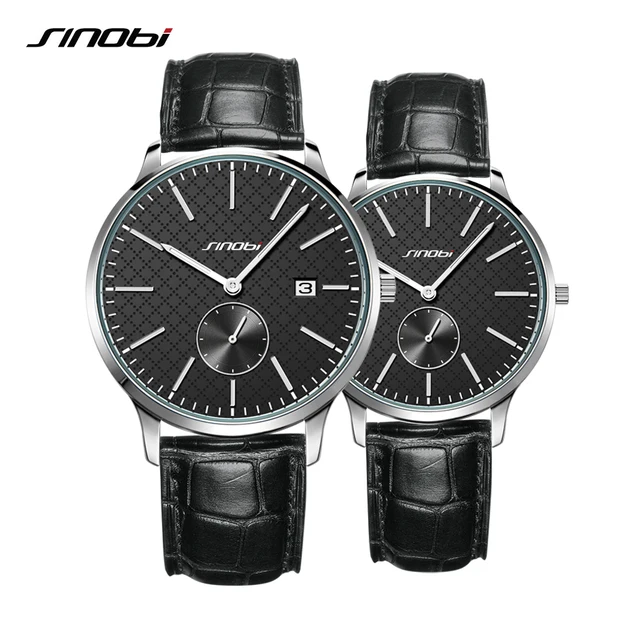 Sinobi Lovers Watches Business Men and Women Fashion Quartz Waterproof Watch Bla Sinobi Lovers Watches Business Men and Women Fashion Quartz Waterproof Watch Bla
