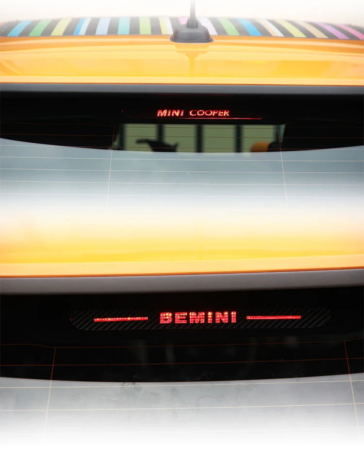 High Mount Stop Lamp Stickers for BMW Group MINI 3