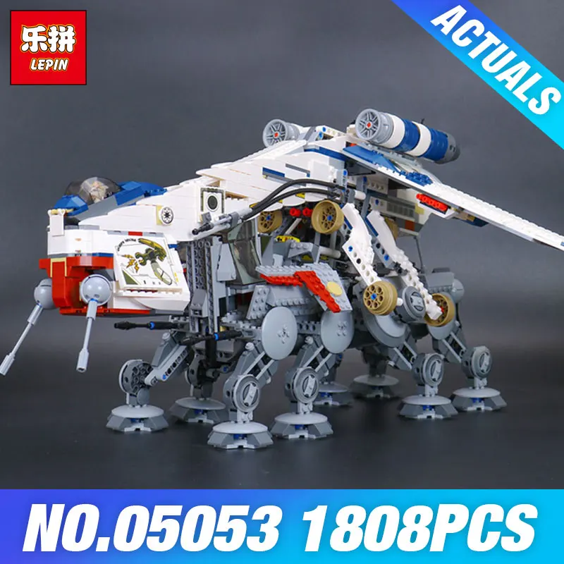 

Lepin 05053 Star Plan 1788Pcs Genuine Series 10195 Republic Dropship Wars Set Building Blocks Bricks Children Educational Gifts
