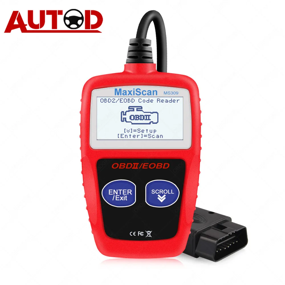 

OBD2 Auto Scanner MS309 Code Reader Auto Diagnostic Tool Universal EOBD OBD 2 Scanner