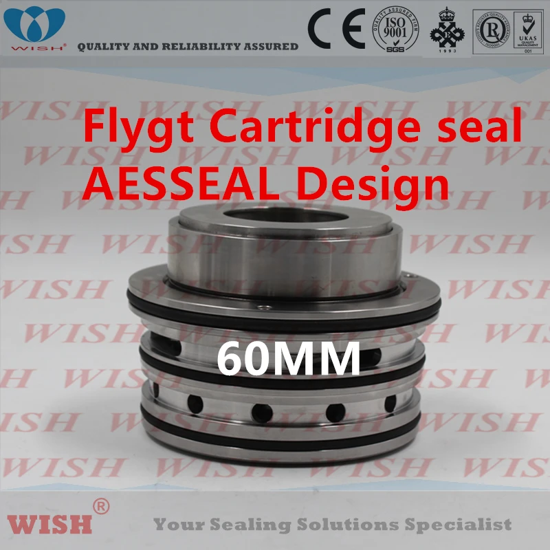 

CT-60mm cartridge seal /Flygt plug-in and Grindex pump mechanical seal 3202, 4670, 4680, 5100.300, 5100.310, 5150.300 & 5150.310