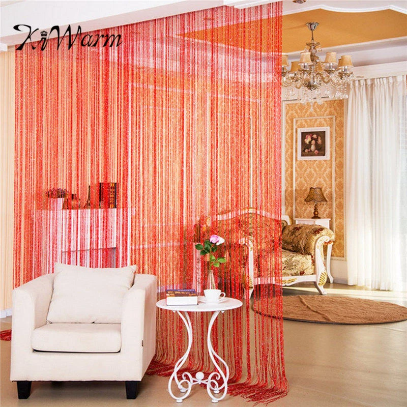 Kiwarmカラフルなファッションストリングドアカーテンビーズ間仕切りウィンドウパネルカーテン吊りスクリーンクリスタルフリンジタッセルビーズ Hanging Screen Room Dividerpanel Screen Room Divider Aliexpress