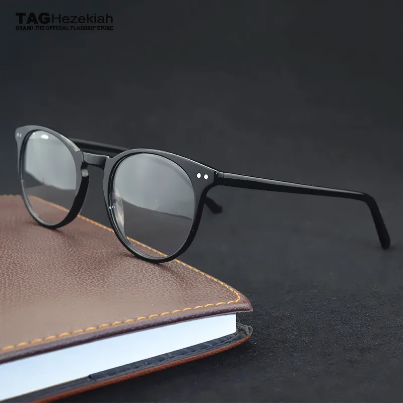 

glasses frame 2019 Ultra - light myopia frame men and women retro light mirror computer round eyeglass frame oculos de grau nerd