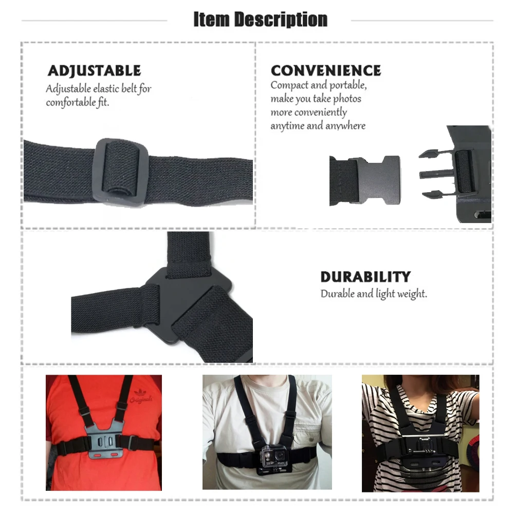 Accessories-Set-For-Gopro-Hero-6-5-Chest-Mount-For-Go-pro-Hero-5-Float-Grid (2)