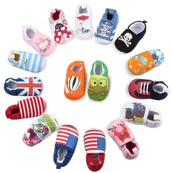 

Lovely Toddler First Walkers Cotton Shoes Soft Sole Print Kid Girls Boy Cotton First Walkers Shoes children footwear newborns