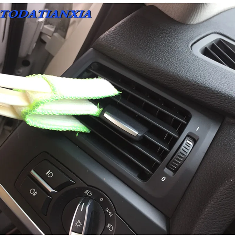 Car Air Outlet Vent Brush Interior Accessories For Citroen C4 Saab