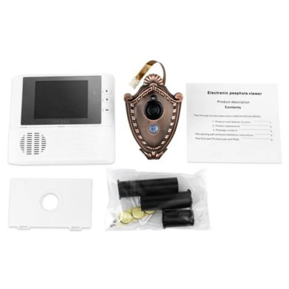 

2.8 inch Lcd digital Door Camera Doorbell peephole Door viewer eye Home Security Camera Cam door bell 3X Zoom hot