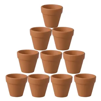 

20pcs Ceramics Plant Pot with Hole Succulents Cactus Flower Pot Container Home Office Decoration for Indoor Inside (4.5x4.5x4cm)
