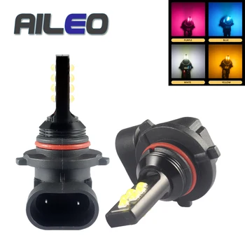 

AILEO 9005 9006 LED Bulb 3030SMD Car Fog Lights H16(JP) HB3 H9 HB4 H8 9145 H11 3000K purple blue Driving Day Running Lamp Auto