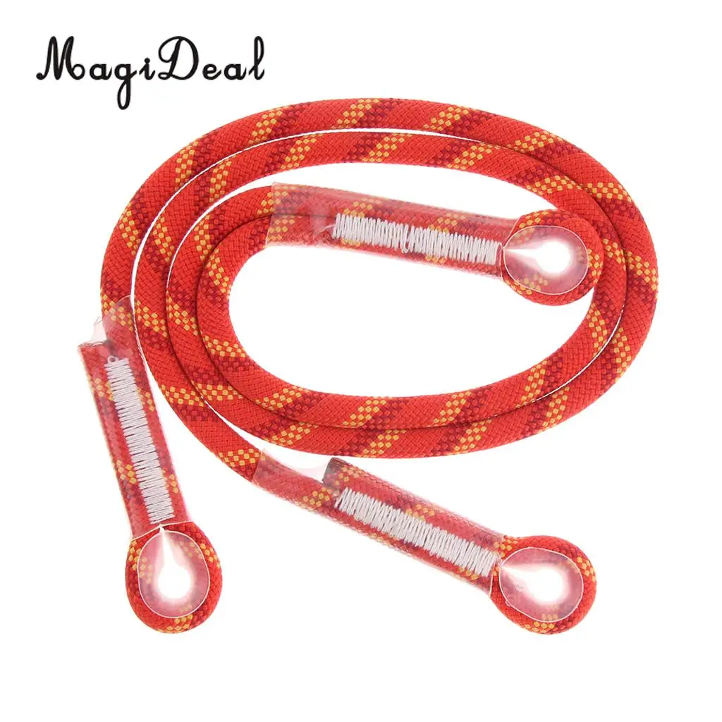 10.5mm Rock Climbing Pre-sewn Eye-to-Eye Prusik Loop Nylon Friction Hitch Cord Rope Caving Rescue Mountaineering Equipment