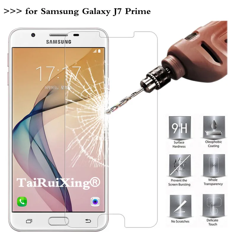 Закаленное Стекло для Samsung On7 2016 Экран протектор 2.5D 0.26 мм 9 H Защитная пленка Galaxy J7