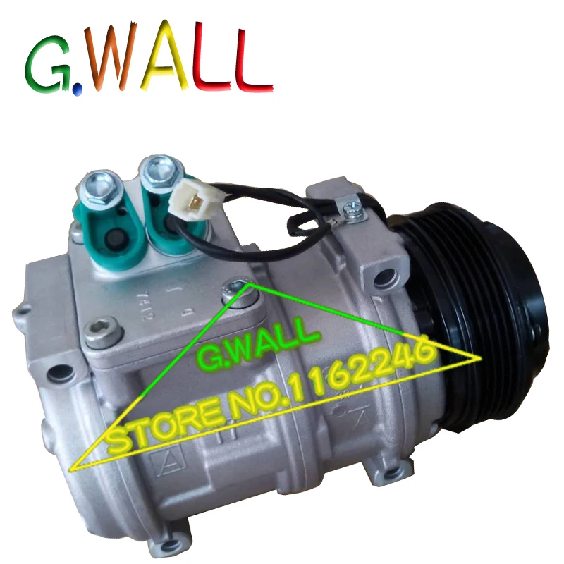 

DENSO 10PA17C AUTO AC COMPRESSOR FOR CAR BMW 3 E36 FOR CAR BMW 5 E36 E34 AIR CONDITIONING COMPRESSOR WITH CLUTCH