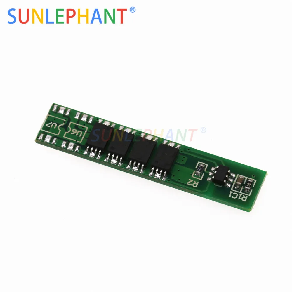 1S 3.7V lithium battery protection board 4 MOS 18650 polymer 7.5A operating current | Электронные компоненты и