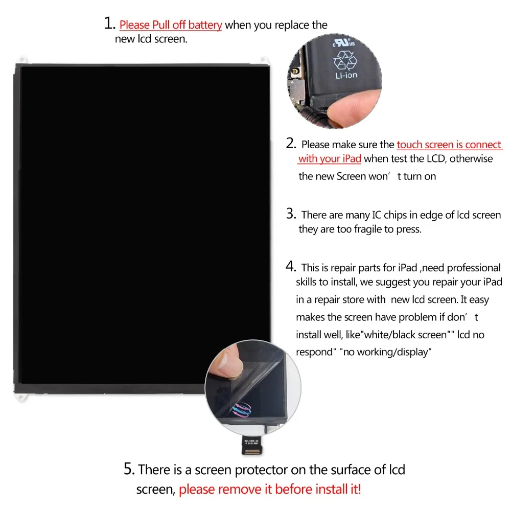 ЖК дисплей 9 7 &quotSRJTEK для iPad 2 iPad2 A1395 A1396 A1397 Дисплей Diplay матричный экран запасные