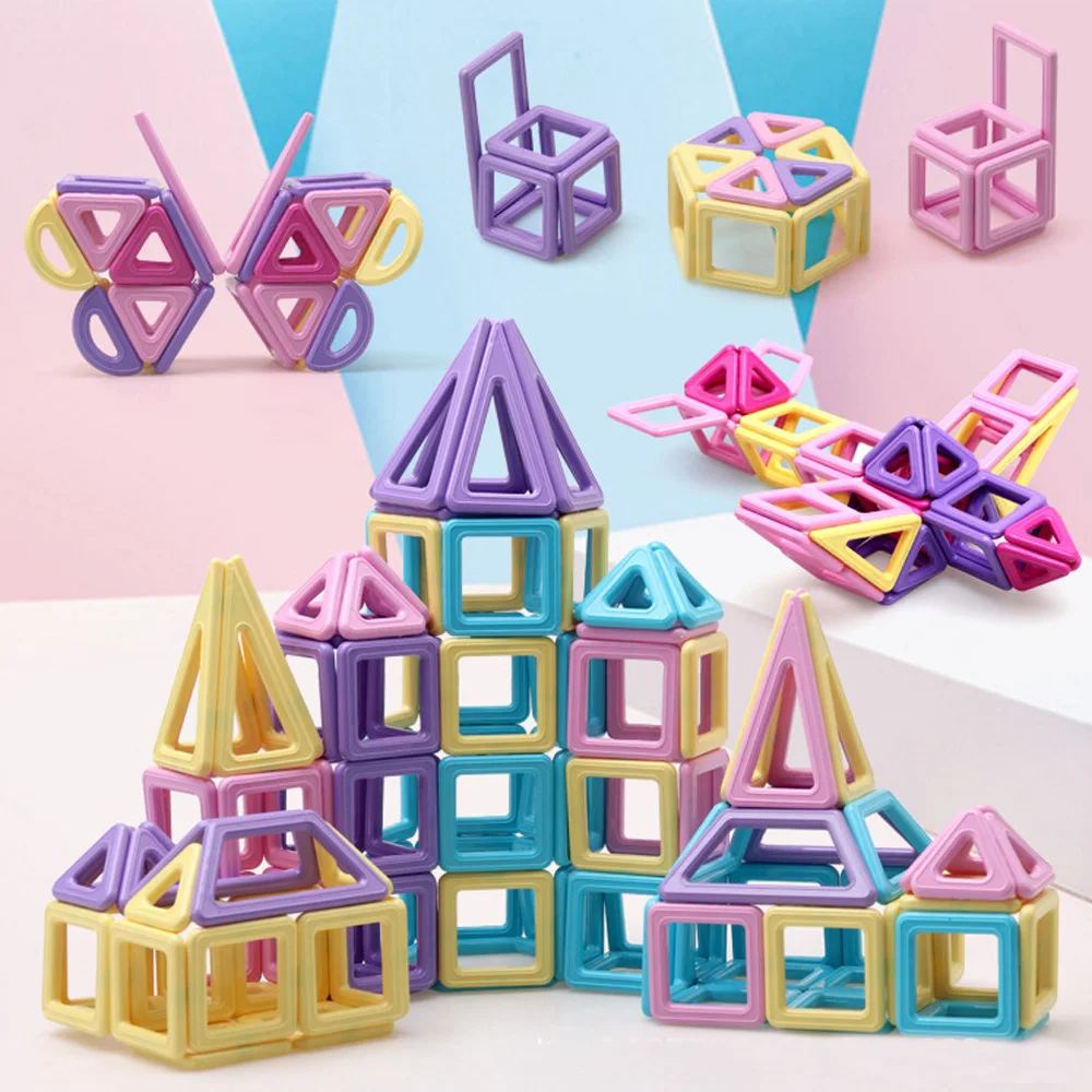 Koop 85 210 pcs Magnetische Constructie Set Magnetische Designer DIY Modellering Bouwstenen Bakstenen Educatief Speelgoed voor Kinderen Gift