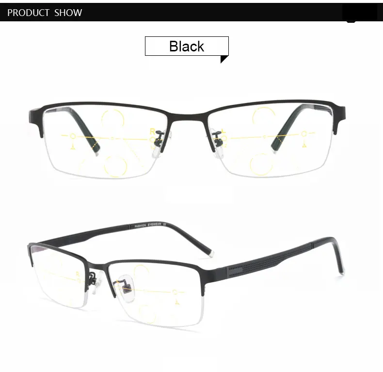 Reven Jate очки для чтения с защитой от синих лучей, для мужчин и женщин, анти-радиационные, пресбиопические, прогрессивные очки, компьютерные рабочие F3095