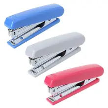 Портативный металлический ручной степлер использует № 10 скобы настольные школьные офисные принадлежности