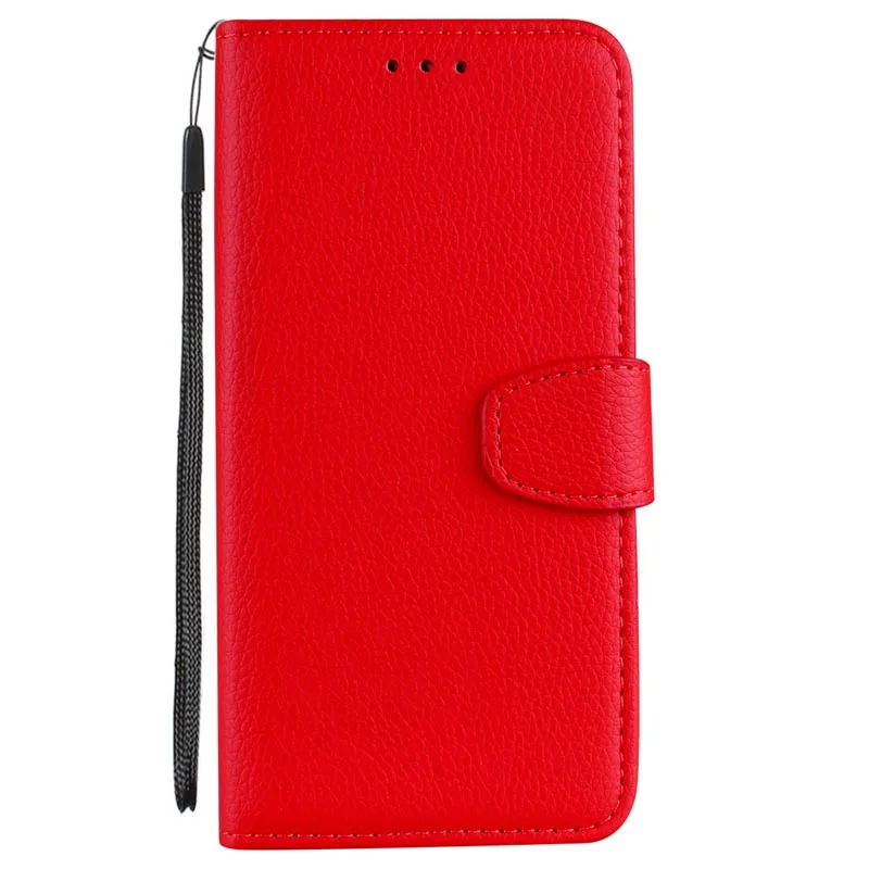 Чехол с зернистой текстурой в стиле ретро для htc One M7 M8 M9 M10, кожаный бумажник с откидной крышкой, чехол для htc Desire D 626 820 530 630 628, чехол для телефона s - Цвет: red