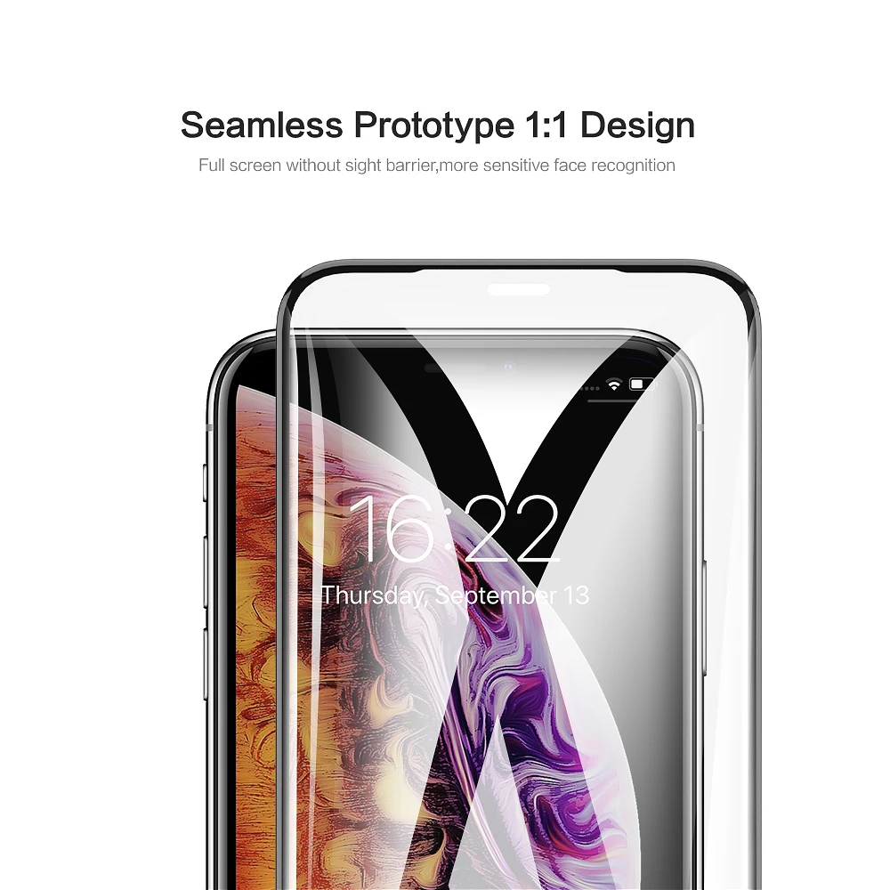 2 упаковки пленки 9D закаленное стекло для iPhone 8 7 6 6S Plus протектор экрана для iPhone XS Max XR 11 Pro Max защитное устройство