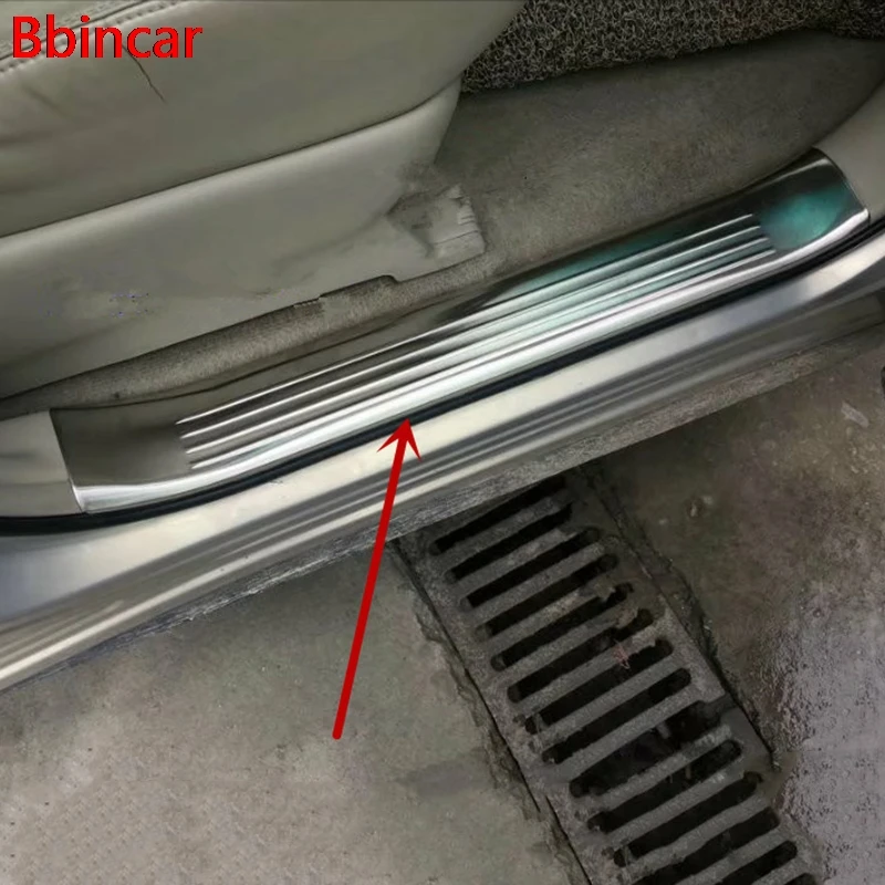 Bbincar накладка из нержавеющей стали порог Порог приветственная педаль отделка