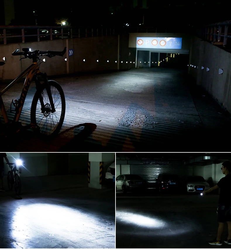 Excellent ROCKBROS Solar USB Charging Bike Bicycle Headlights IPX4 Waterproof 2 in 1 Bike Bell Light Sensing Smart Switch Bike Accessories 9