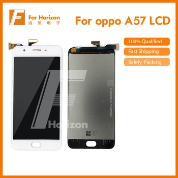 

Wholesale Tested For OPPO A57 LCD Touch Screen For OPPO A57 LCD Display Digitizer Assembly Replacement Free shipping