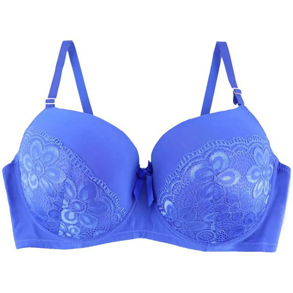 Женский кружевной Бралетт с полной чашкой размер 42DDD 44DDD 46DDD 48DDD Прямая