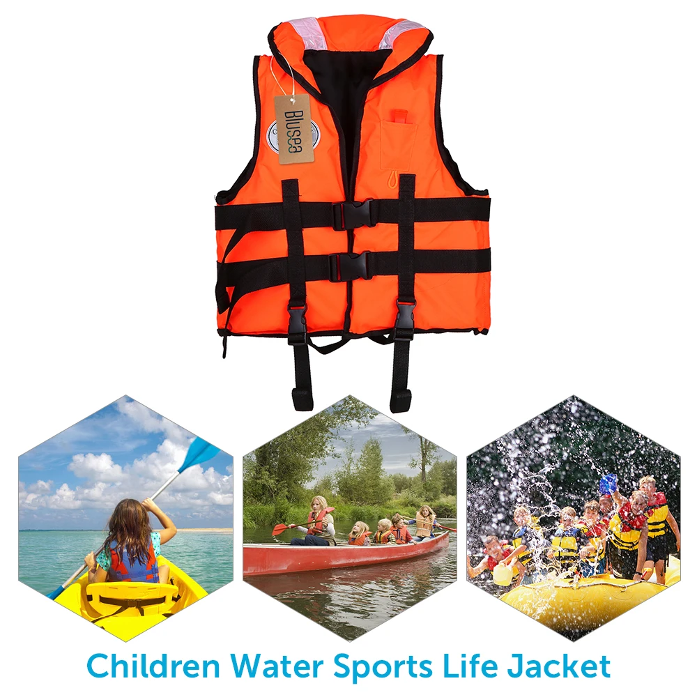 Уличная спортивная детская спасательная жилетка, куртка для рыбалки, для плавания, спасательный жилет, безопасность, выживание, куртка, емкость для детей