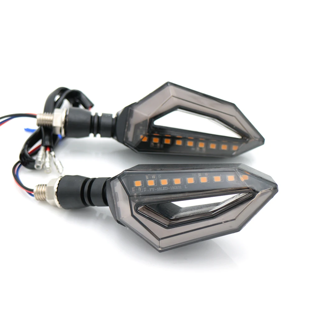 Светодиодный светильник указателя поворота для мотоцикла, мигающий светильник для мотокросса Honda CBR 600 1000 RR F4 F4i CB 919F для Yamaha TMAX 500 530