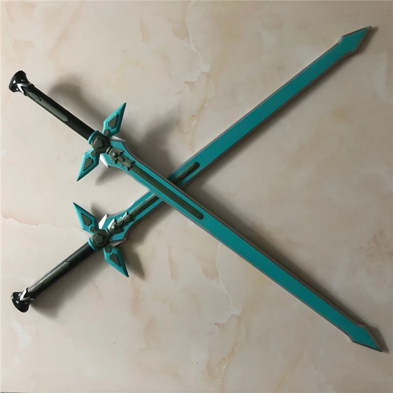 

1:1 Asuna Weapon Action Figure Kirigaya Kazuto Elucidator/Dark Repulser Cosplay Sword Sword Art Online SAO PU Foam Kids Toy 80c