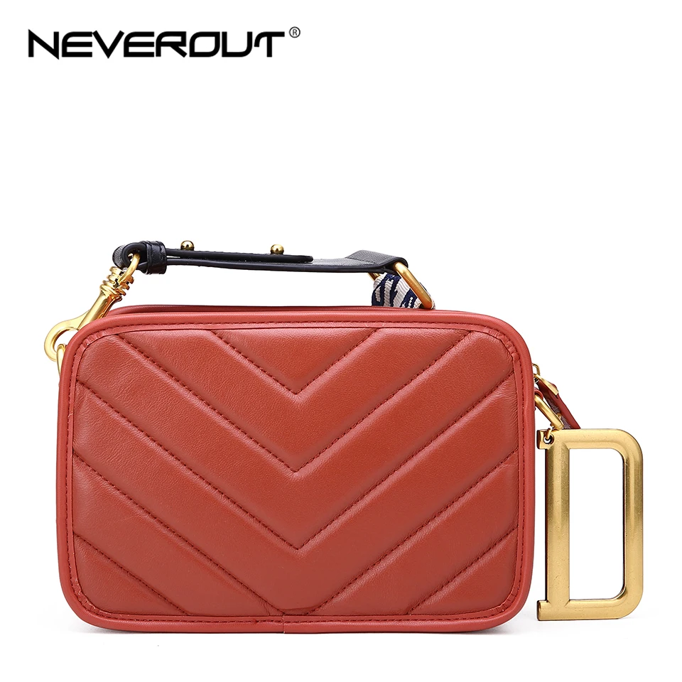 

NEVEROUT Women Crossbody Bags Casual Sheepskin Shoulder Bag Small Real Leather Messenger Bags with Handle Mini Summer Handbags