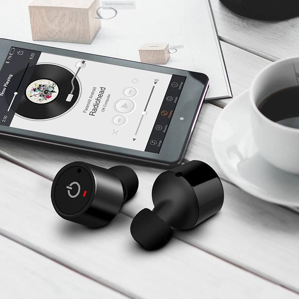 X1T Twins Stereo Bluetooth Earphones 4.0 Auriculares Wireless Headset Hands free Micro Earpiece For phone i7s TWS Fone de ouvido (17)