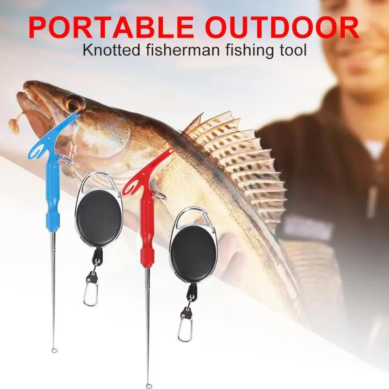 

New Portable Aluminum Tube Hook Detacher Lightweight Fishing Lure Remover Fish Hook Out Extractor Decoupling Device