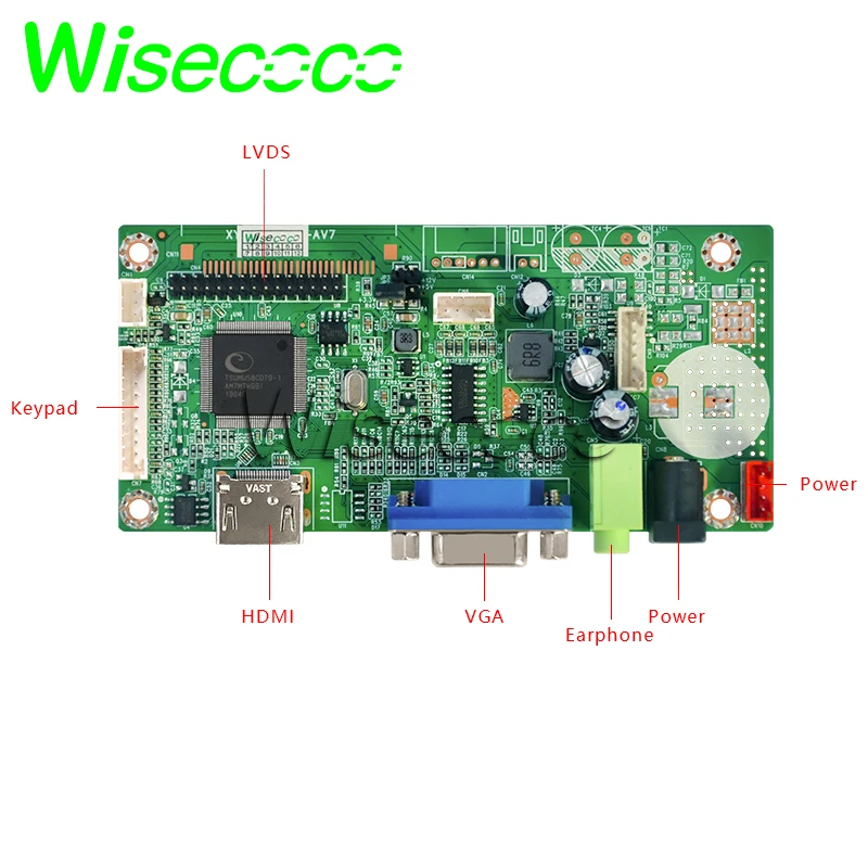  Original 10.3 inch 1920x720 HSD103KPW2 A10 TFT LCD screen display with HDMI VGA controller board fo