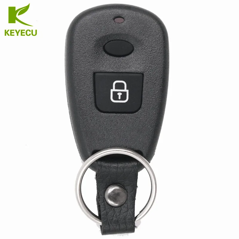 Пульт дистанционного управления передатчиком KEYECU 433 МГц 2 кнопки для Hyundai Elantra XD
