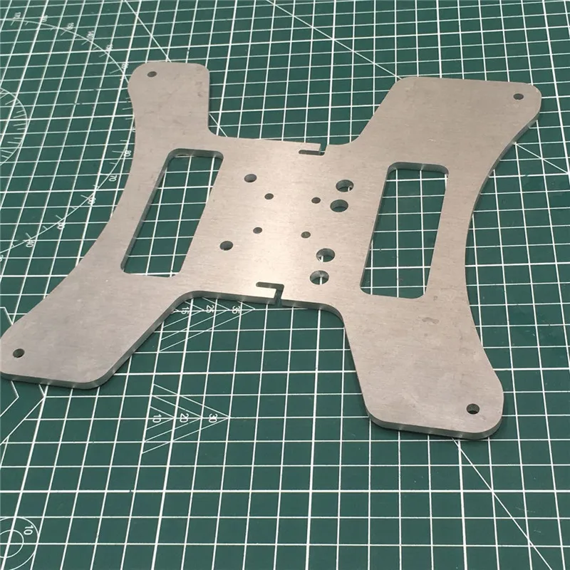 Ender 3S 3D Printer Aluminum Upgrade Y Carriage Plate 4mm thick Creality Ender-3S MGN12H linear rail heated bed support plate | Компьютеры