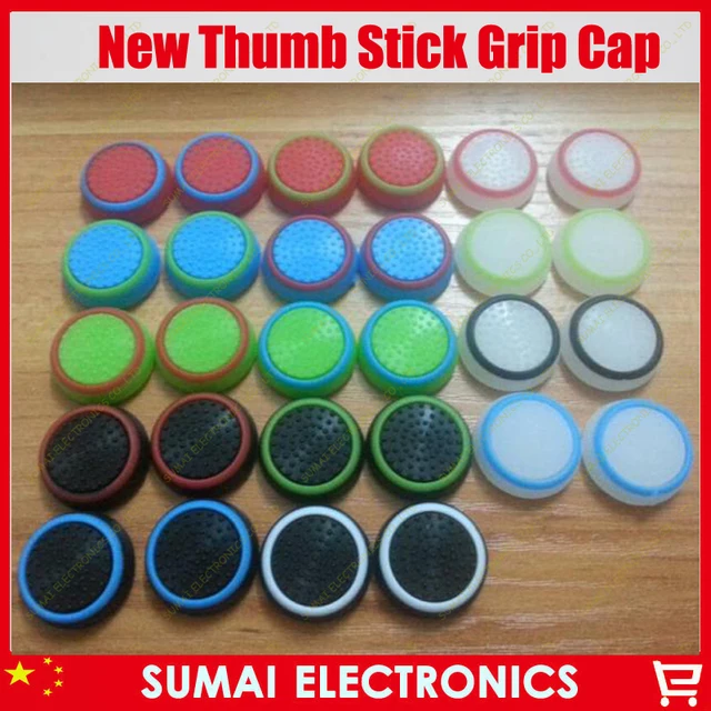 Special Price 100pcs/lot silicone cap Thumb Stick Grip Cap Cover Thumbsticks Joystick Caps Cover For PS4/XBOX ONE/XBOX360/PS3