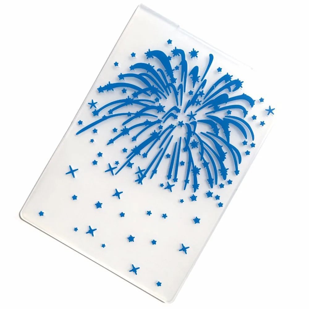 aliexpress buy fireworks embossing folder for