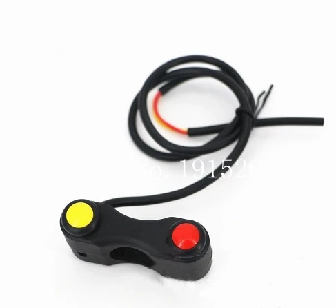 

Motorcycle Electric Switch 7/8" 22mm Handlebar Switches Headlight Fog Lamp Light Horn ON OFF Start Button For HONDA CBR600 1000