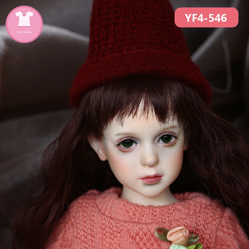 Одежда для куклы BJD 1/4 винтажное платье принцессы элегантное модная Роза мини