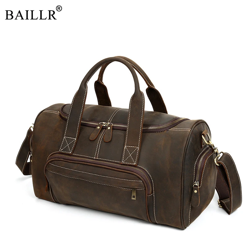 New Trend Bucket Genuine leather Clutch Men's single shoulder bag retro drum bag inclined Cow Leather postman bags personalized New Trend Bucket Genuine leather Clutch Men's single shoulder bag retro drum bag inclined Cow Leather postman bags personalized
