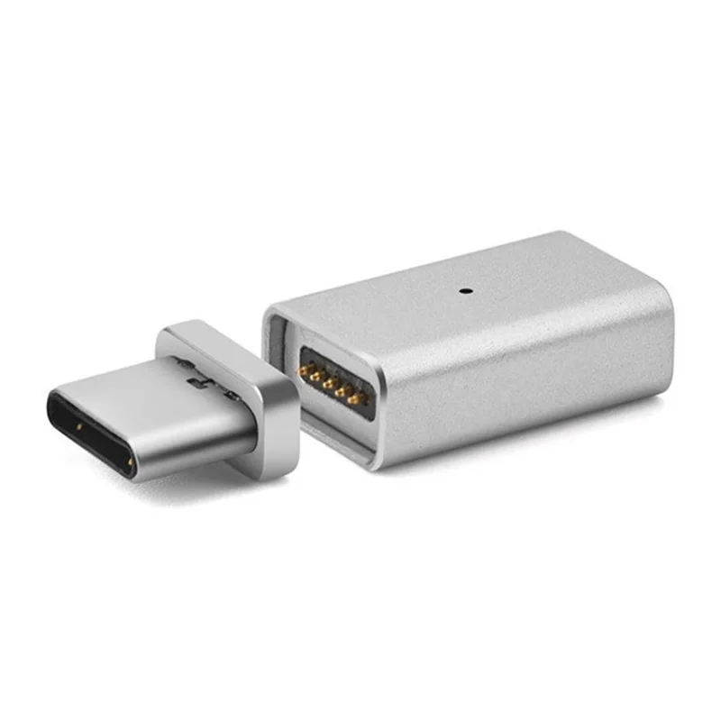 Магнитный Micro USB Женский Тип C/для Lightning/Micro usb зарядный адаптер Магнитный конвертер данных зарядное устройство USB-C металлический штекер