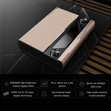 JMGO SA, Laser Projector, 1920×1080 Resolution, 2200 ANSI Lumens, Full HD Android Beamer, WIFI Proyector, HDMI Bluetooth Speaker