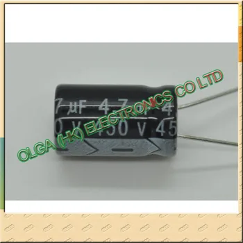 Картинка 450 v4 7 мкФ 4 7 uf450v алюминиевый электролитический конденсатор 500 шт. = 160 13 10*10*16 10*17
